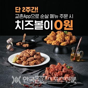 교촌치킨 자사 앱 할인 프로모션