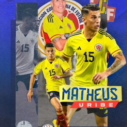사진 = 콜롬비아 축구대표팀 인스타그램 (마테우스 유리베)